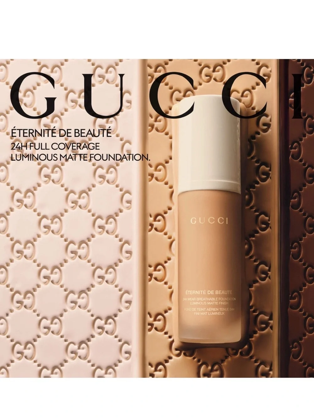 370O Gucci Éternité de Beauté 24-Hour Full Coverage Luminous Matte Foundation